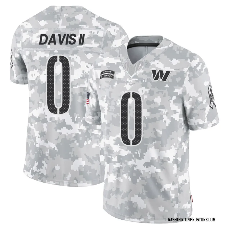 Arctic Camo Men's Fred Davis II Washington Commanders Limited 2024 Salute to Service Jersey
