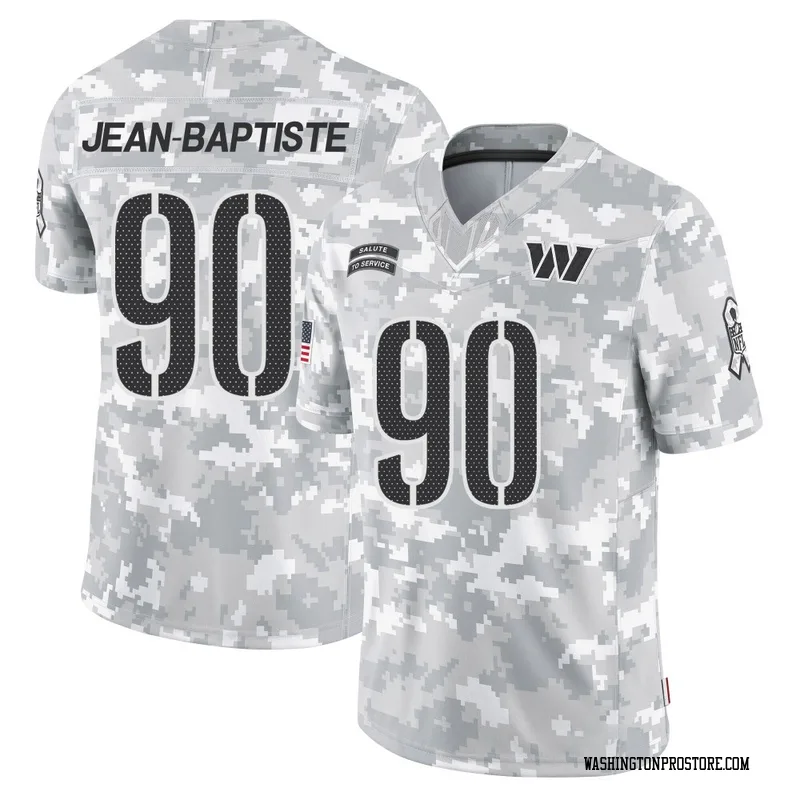 Arctic Camo Men's Javontae Jean-Baptiste Washington Commanders Limited 2024 Salute to Service Jersey