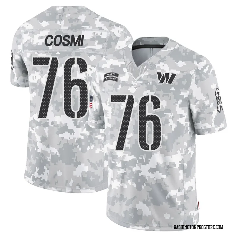 Arctic Camo Men's Sam Cosmi Washington Commanders Limited 2024 Salute to Service Jersey