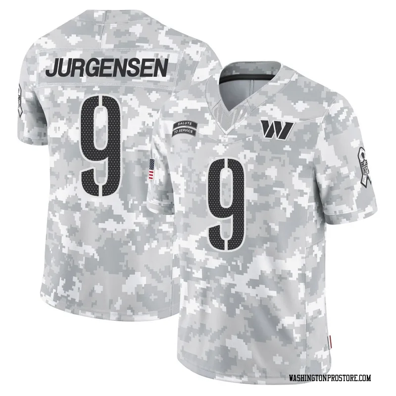 Arctic Camo Men's Sonny Jurgensen Washington Commanders Limited 2024 Salute to Service Jersey