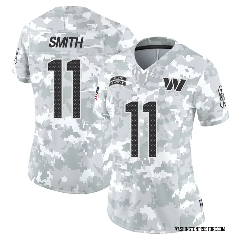 Arctic Camo Women's Alex Smith Washington Commanders Limited 2024 Salute to Service Jersey