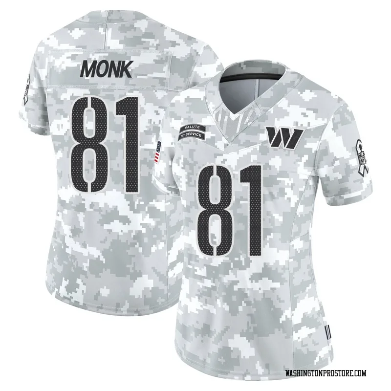 Arctic Camo Women's Art Monk Washington Commanders Limited 2024 Salute to Service Jersey