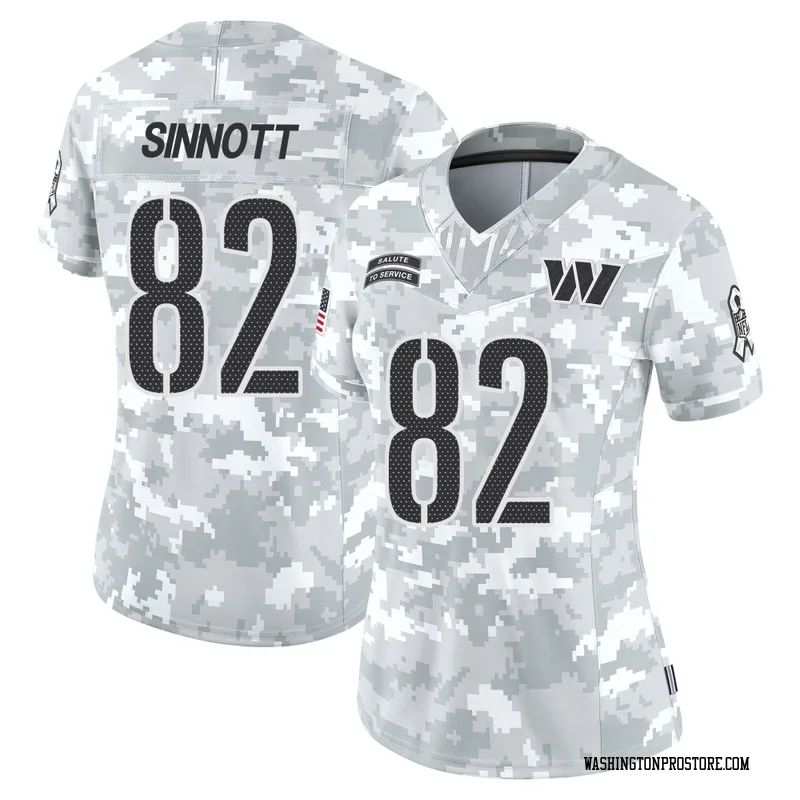 Arctic Camo Women's Ben Sinnott Washington Commanders Limited 2024 Salute to Service Jersey