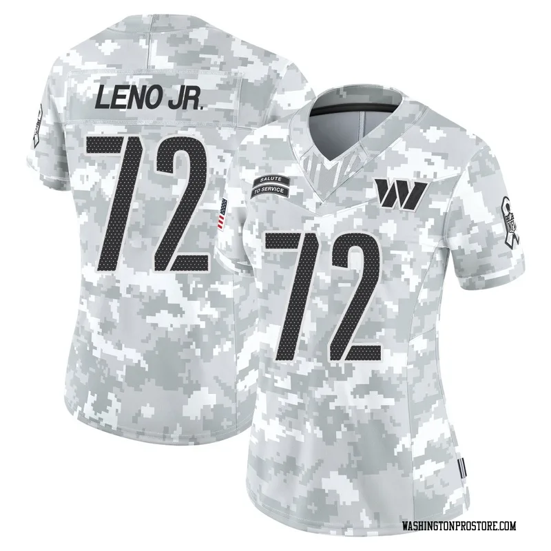 Arctic Camo Women's Charles Leno Jr. Washington Commanders Limited 2024 Salute to Service Jersey