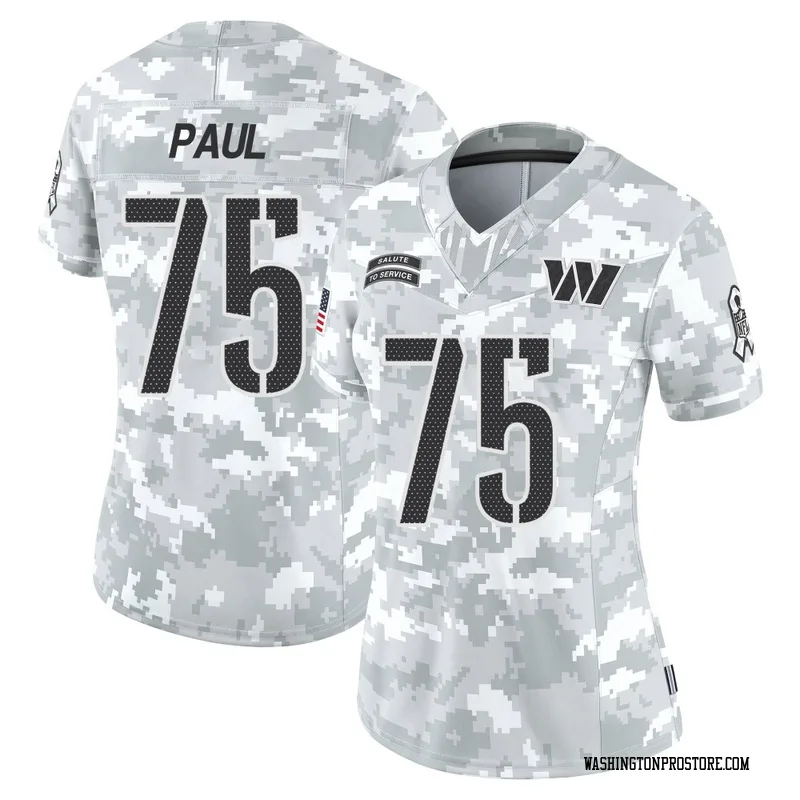 Arctic Camo Women's Chris Paul Washington Commanders Limited 2024 Salute to Service Jersey