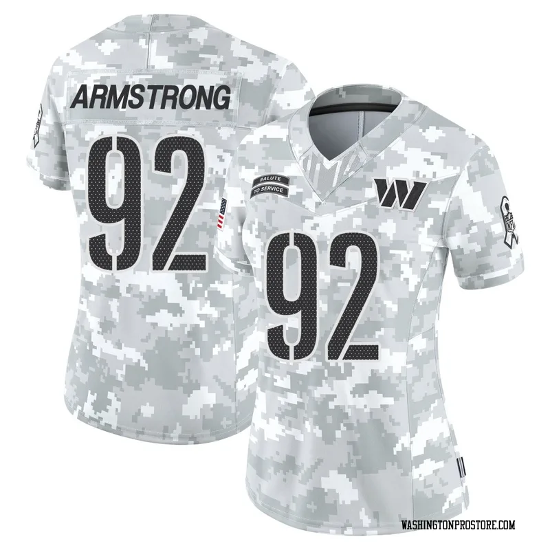 Arctic Camo Women's Dorance Armstrong Washington Commanders Limited 2024 Salute to Service Jersey