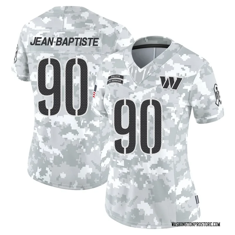 Arctic Camo Women's Javontae Jean-Baptiste Washington Commanders Limited 2024 Salute to Service Jersey