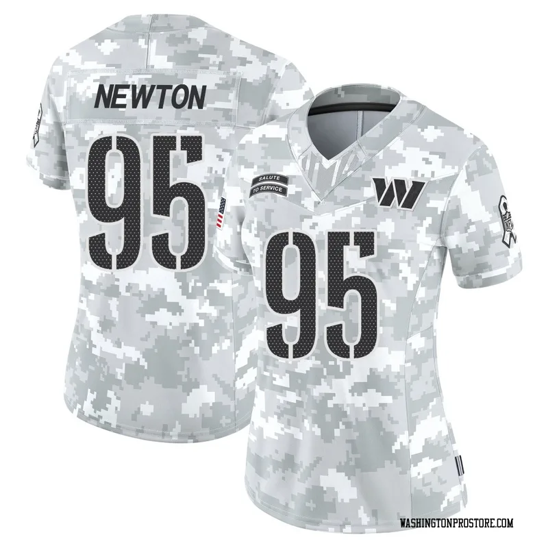 Arctic Camo Women's Jer'Zhan Newton Washington Commanders Limited 2024 Salute to Service Jersey