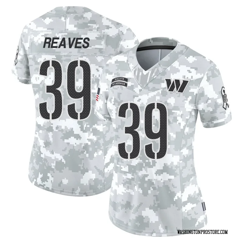 Arctic Camo Women's Jeremy Reaves Washington Commanders Limited 2024 Salute to Service Jersey