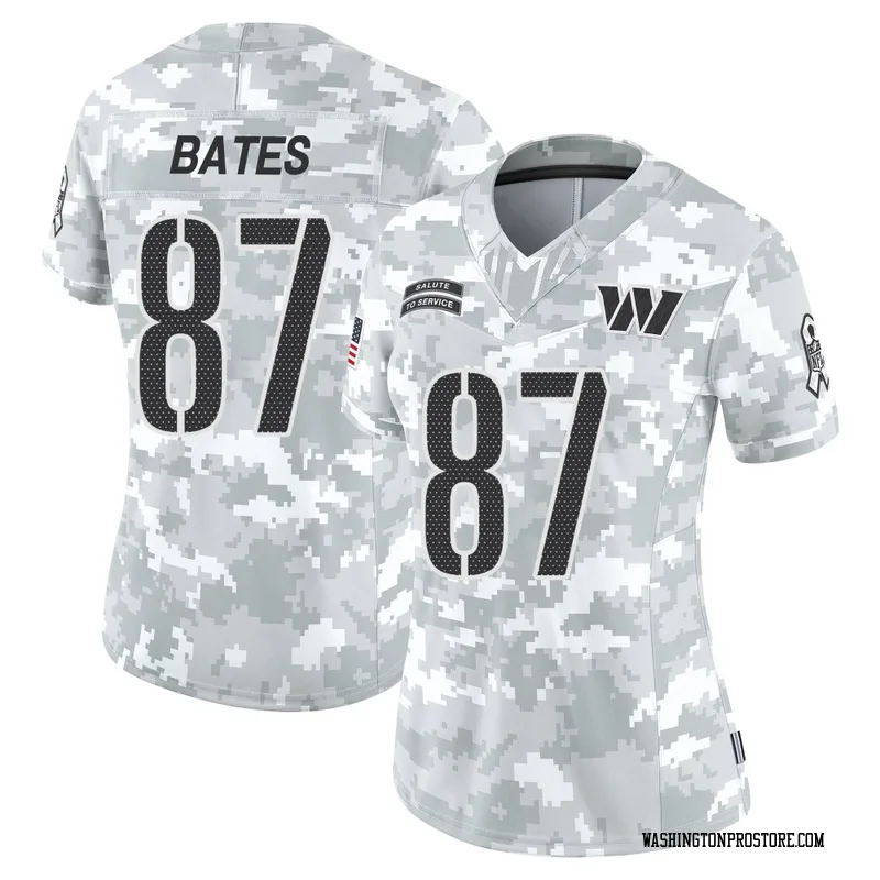 Arctic Camo Women's John Bates Washington Commanders Limited 2024 Salute to Service Jersey