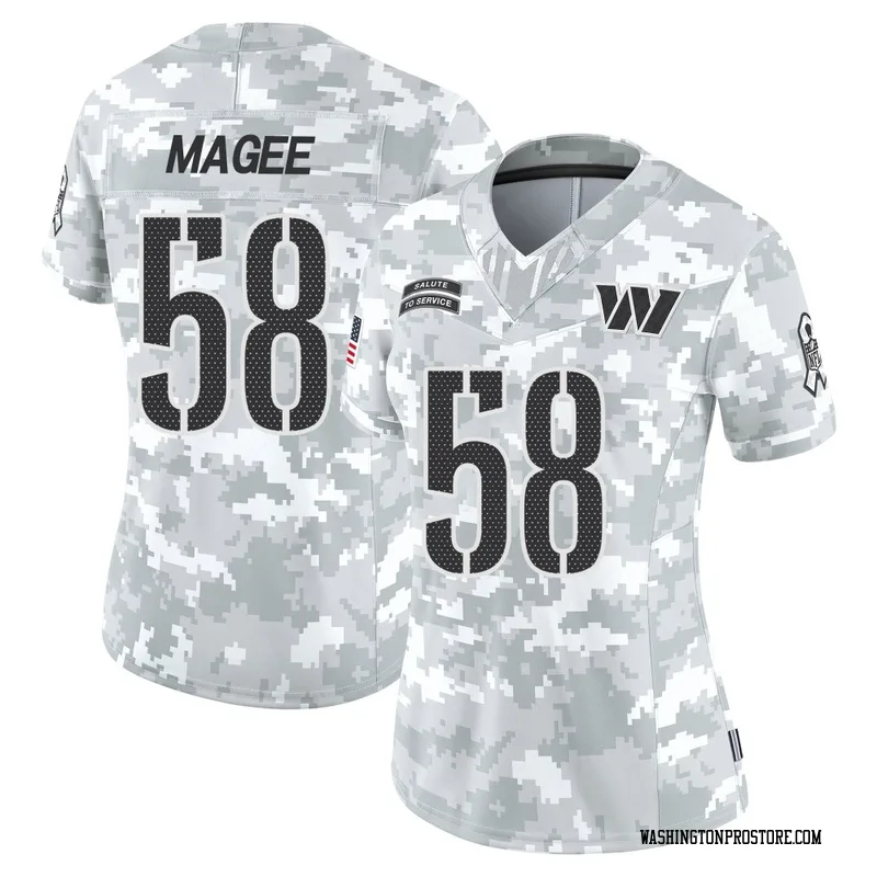 Arctic Camo Women's Jordan Magee Washington Commanders Limited 2024 Salute to Service Jersey