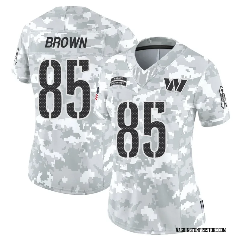 Arctic Camo Women's Noah Brown Washington Commanders Limited 2024 Salute to Service Jersey
