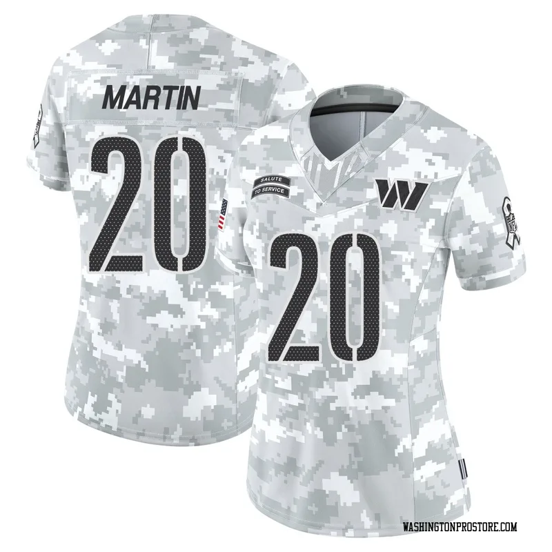 Arctic Camo Women's Quan Martin Washington Commanders Limited 2024 Salute to Service Jersey