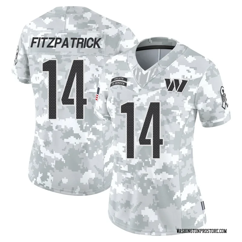 Arctic Camo Women's Ryan Fitzpatrick Washington Commanders Limited 2024 Salute to Service Jersey