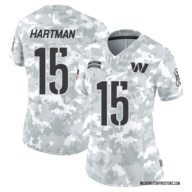 Arctic Camo Women's Sam Hartman Washington Commanders Limited 2024 Salute to Service Jersey