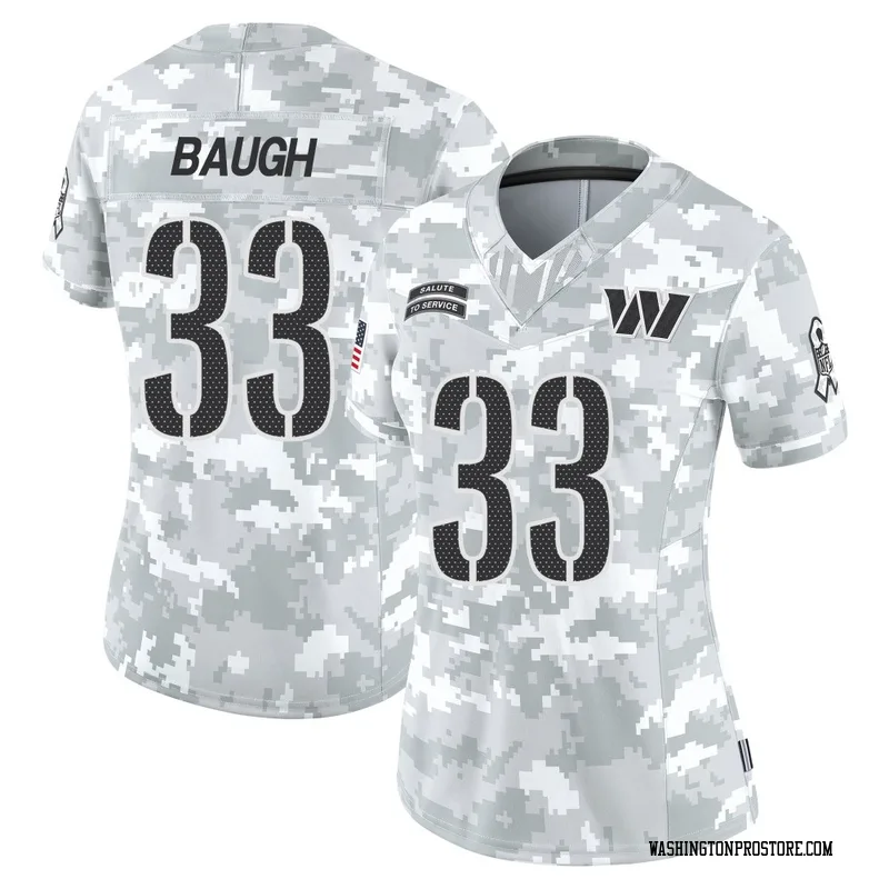 Arctic Camo Women's Sammy Baugh Washington Commanders Limited 2024 Salute to Service Jersey