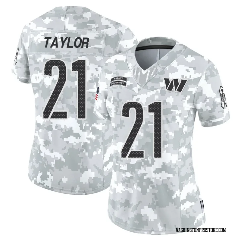 Arctic Camo Women's Sean Taylor Washington Commanders Limited 2024 Salute to Service Jersey