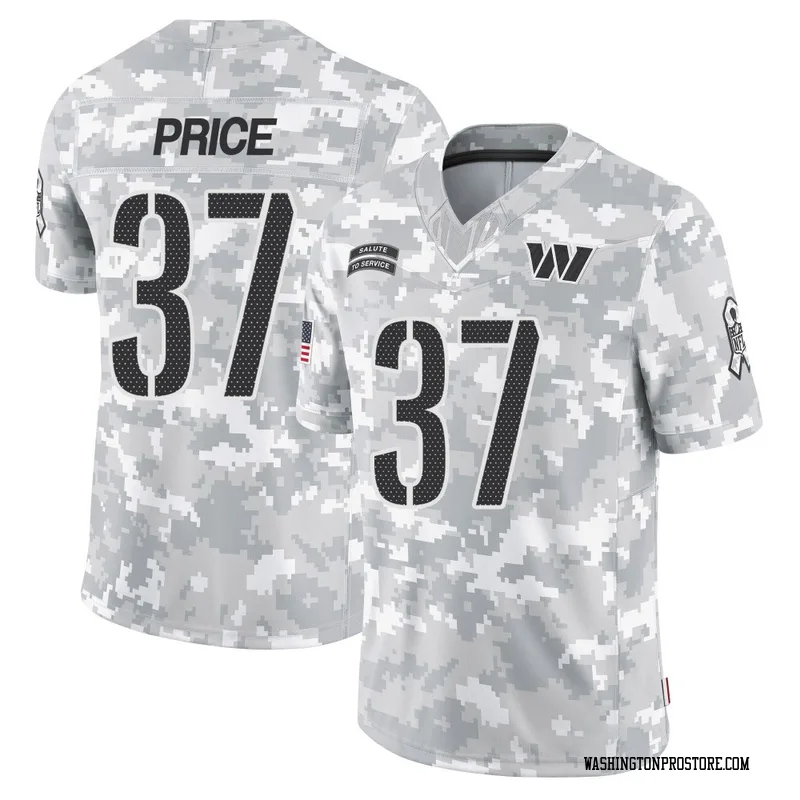 Arctic Camo Youth Bobby Price Washington Commanders Limited 2024 Salute to Service Jersey