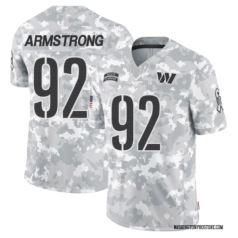 Arctic Camo Youth Dorance Armstrong Washington Commanders Limited 2024 Salute to Service Jersey