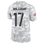 Arctic Camo Youth Doug Williams Washington Commanders Limited 2024 Salute to Service Jersey