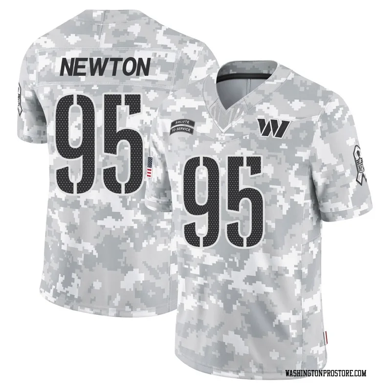 Arctic Camo Youth Jer'Zhan Newton Washington Commanders Limited 2024 Salute to Service Jersey