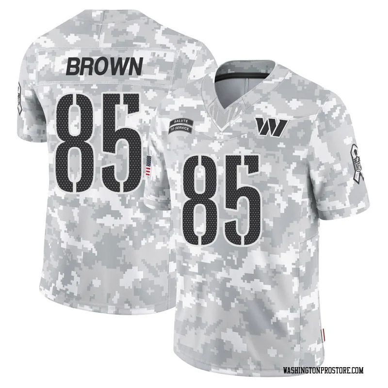 Arctic Camo Youth Noah Brown Washington Commanders Limited 2024 Salute to Service Jersey