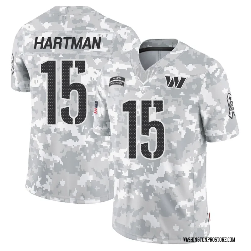 Arctic Camo Youth Sam Hartman Washington Commanders Limited 2024 Salute to Service Jersey