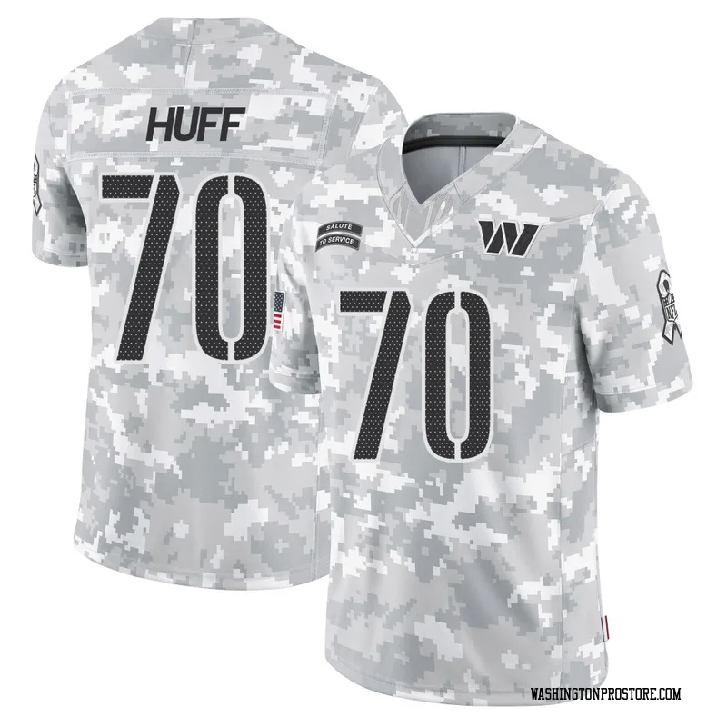 Arctic Camo Youth Sam Huff Washington Commanders Limited 2024 Salute to Service Jersey