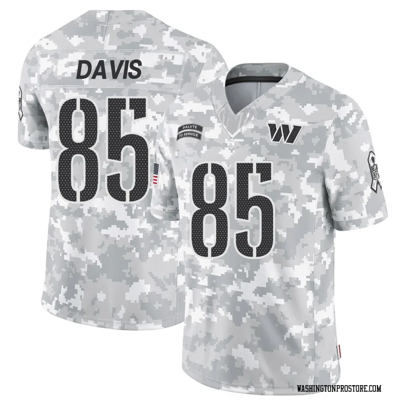 Arctic Camo Youth Vernon Davis Washington Commanders Limited 2024 Salute to Service Jersey