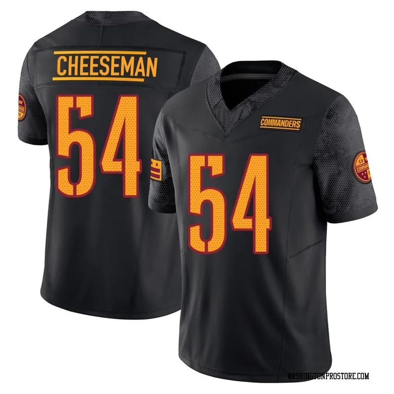 Black Men's Camaron Cheeseman Washington Commanders Limited Vapor F.U.S.E. Jersey