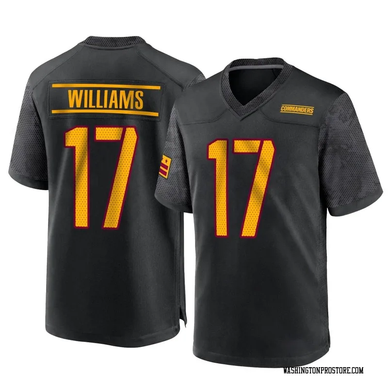 Black Men's Doug Williams Washington Commanders Game Alternate Jersey