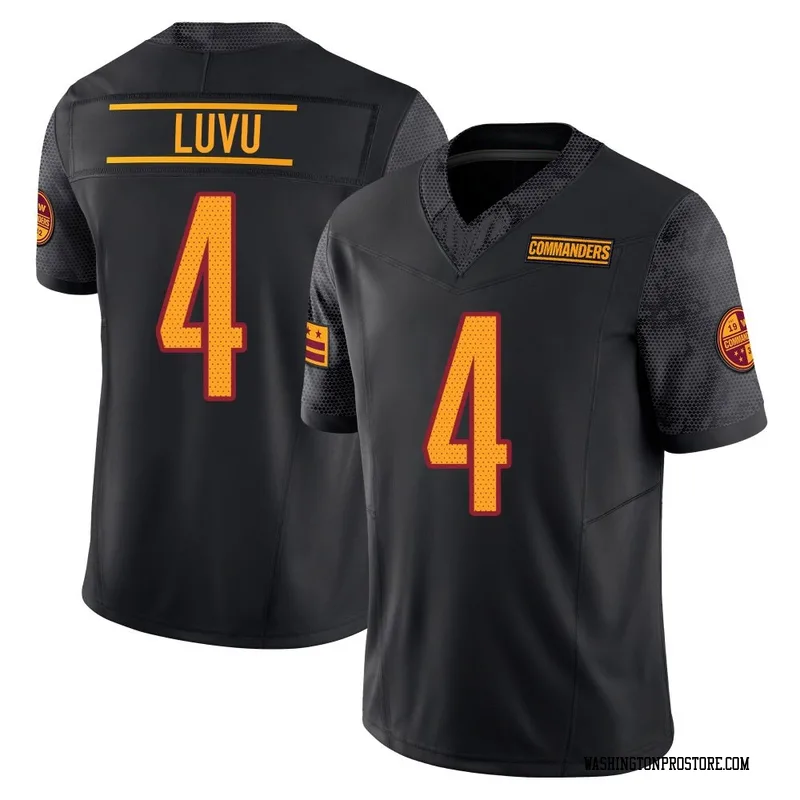 Black Men's Frankie Luvu Washington Commanders Limited Vapor F.U.S.E. Jersey