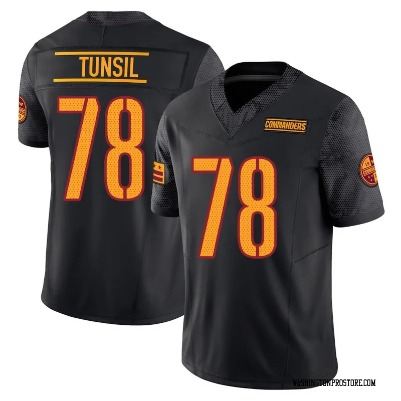 Black Men's Laremy Tunsil Washington Commanders Limited Vapor F.U.S.E. Jersey
