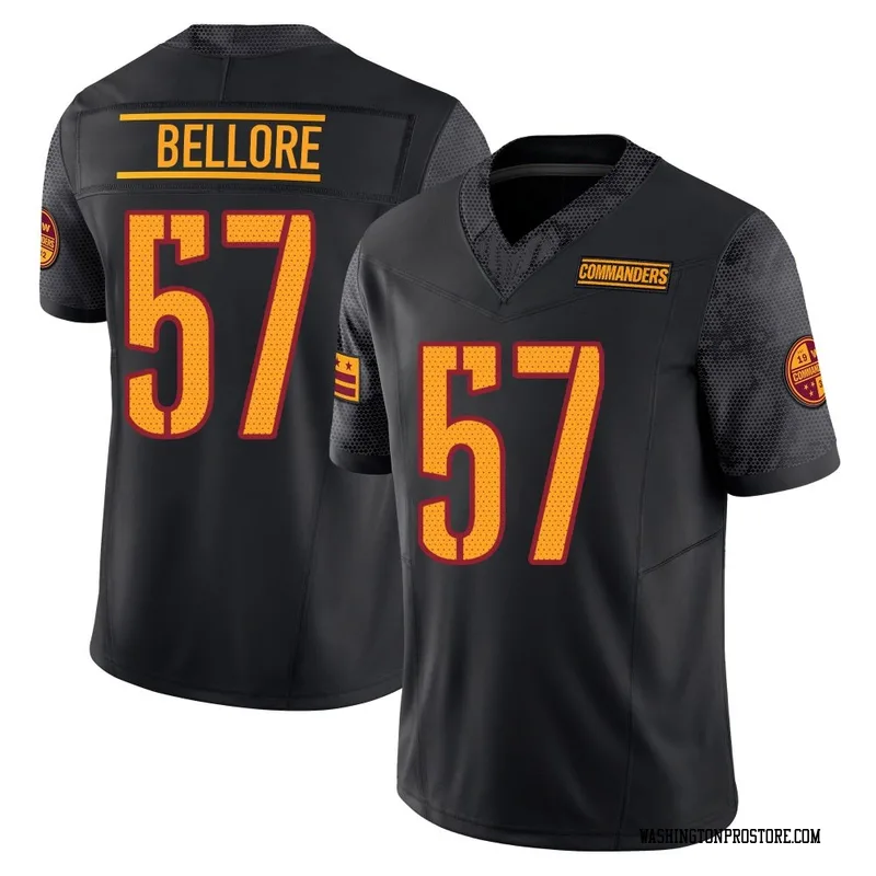 Black Men's Nick Bellore Washington Commanders Limited Vapor F.U.S.E. Jersey