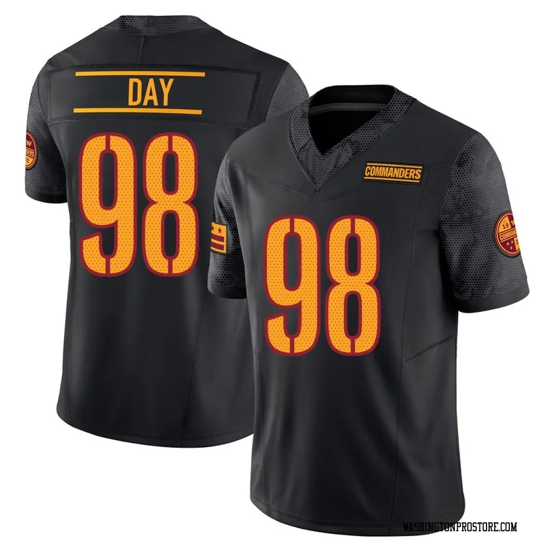 Black Men's Sheldon Day Washington Commanders Limited Vapor F.U.S.E. Jersey