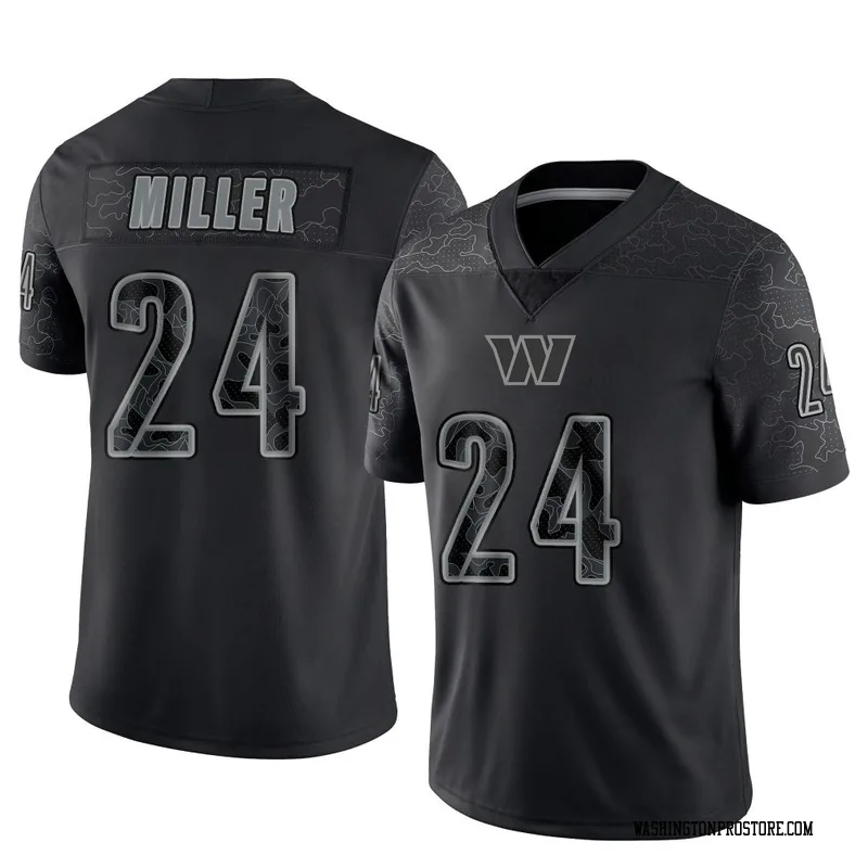 Black Men's Von Miller Washington Commanders Limited Reflective Jersey