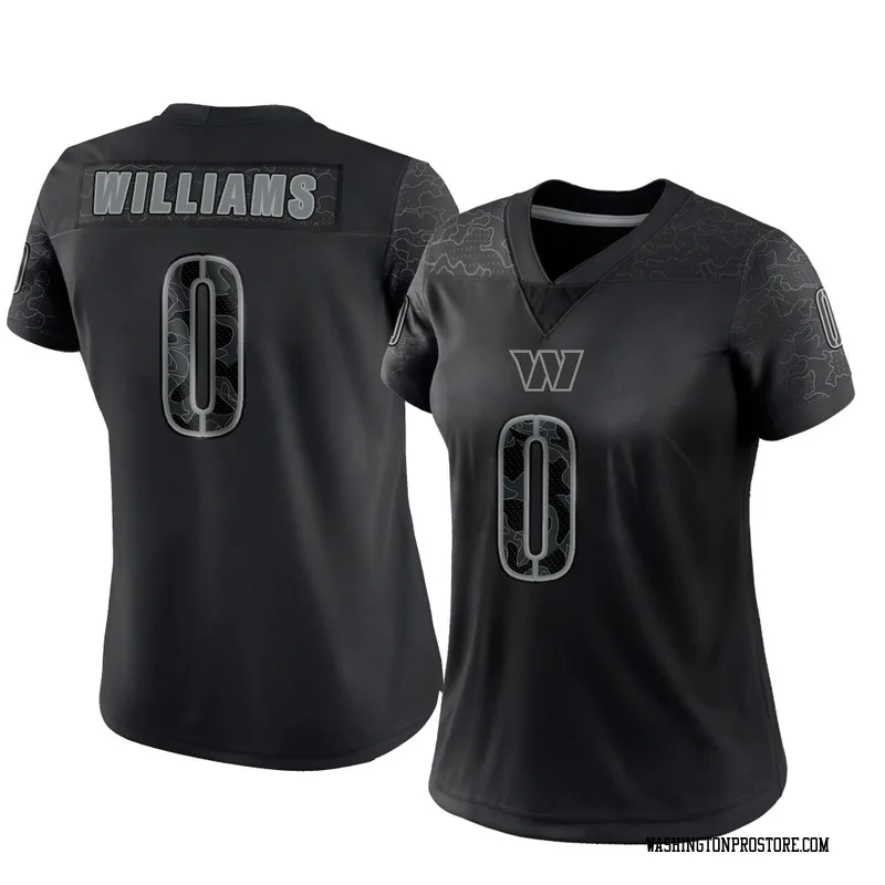 Black Women's Antonio Williams Washington Commanders Limited Reflective Jersey