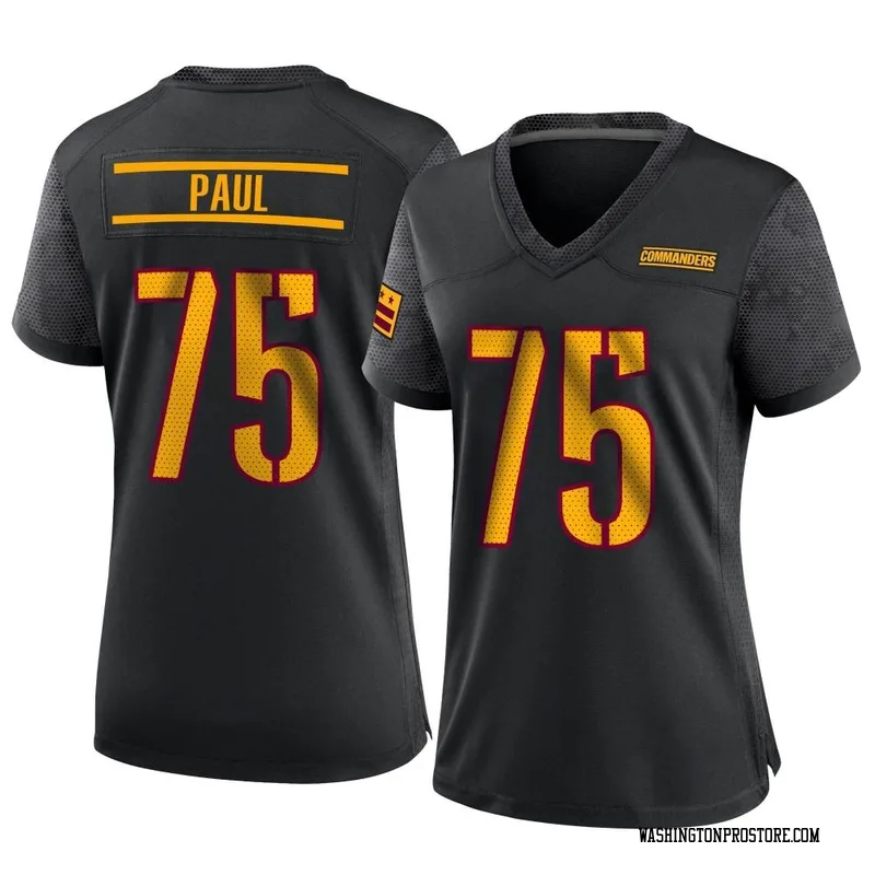 Black Women's Chris Paul Washington Commanders Game Alternate Jersey