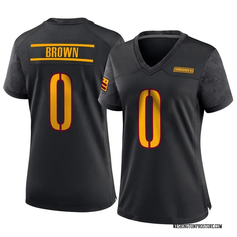 Black Women's Dyami Brown Washington Commanders Game Alternate Jersey