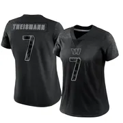 Black Women's Joe Theismann Washington Commanders Limited Reflective Jersey