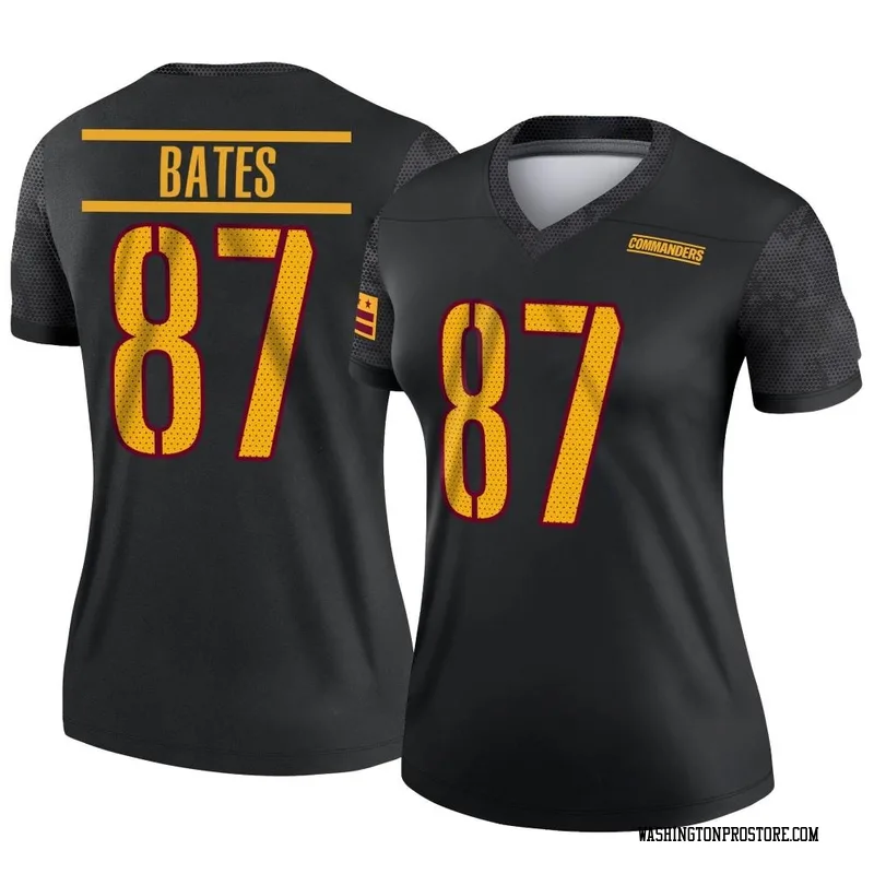 Black Women's John Bates Washington Commanders Legend Alternate Jersey