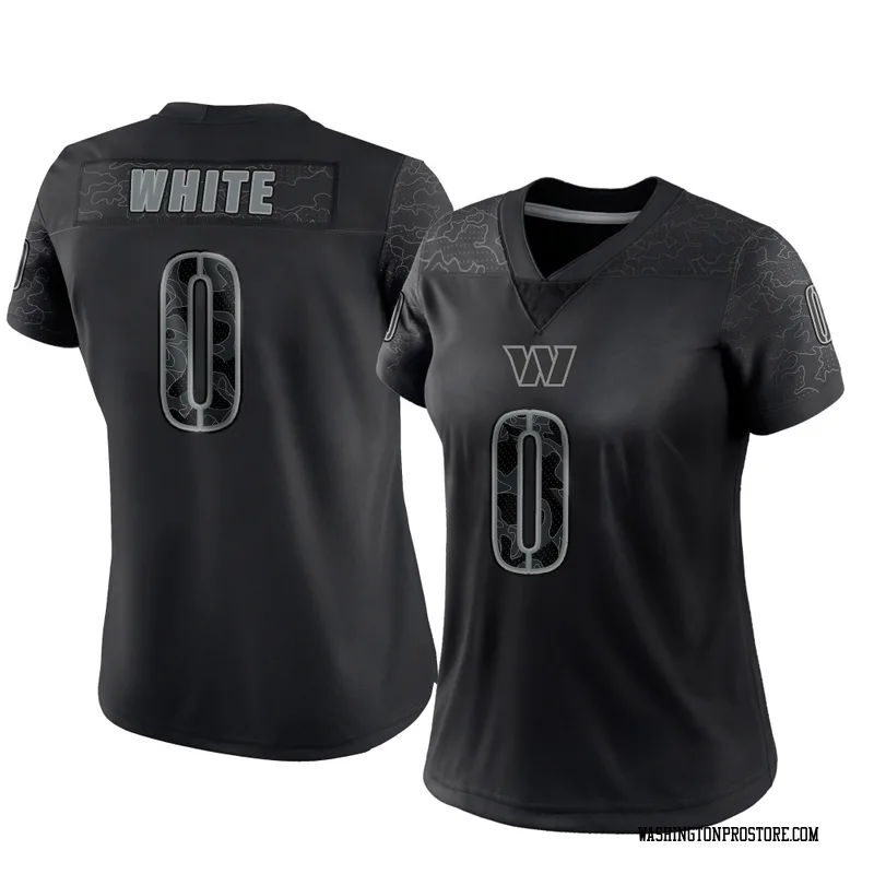 Black Women's Rachaad White Washington Commanders Limited Reflective Jersey