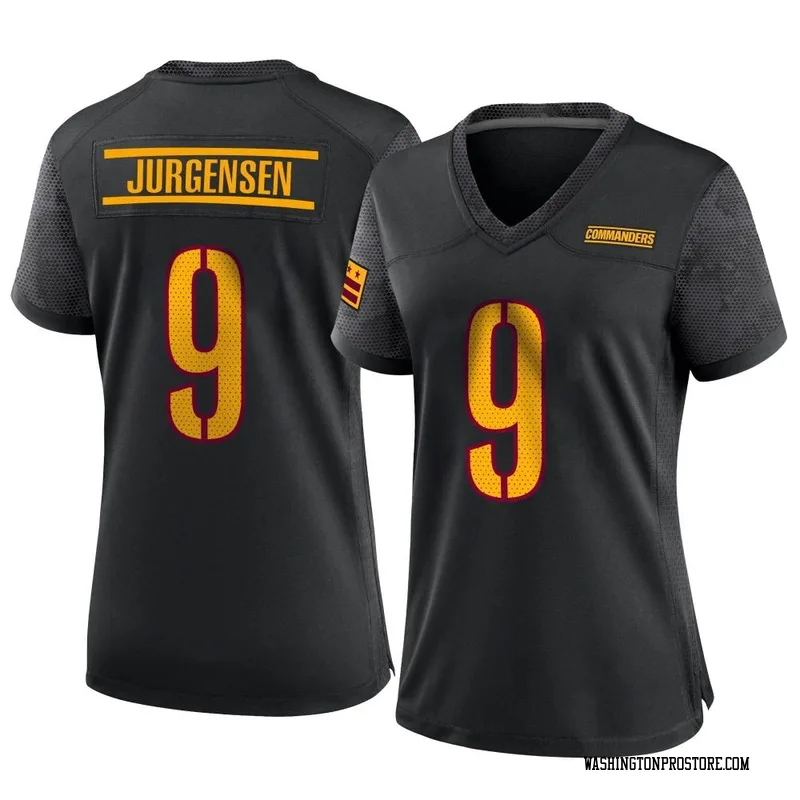 Black Women's Sonny Jurgensen Washington Commanders Game Alternate Jersey
