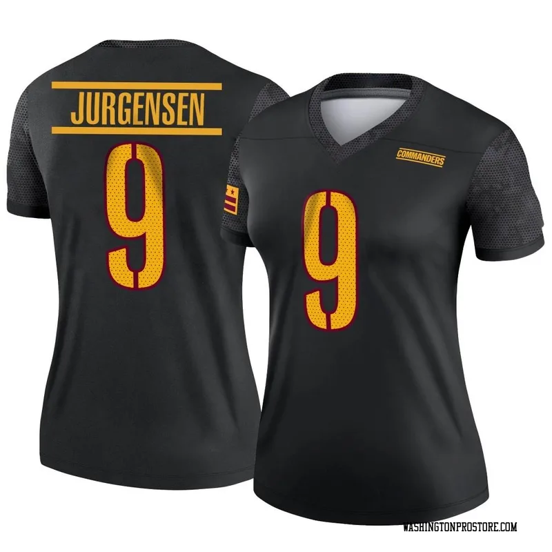 Black Women's Sonny Jurgensen Washington Commanders Legend Alternate Jersey