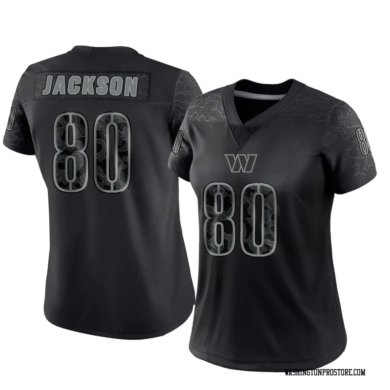 Black Women's Tyree Jackson Washington Commanders Limited Reflective Jersey
