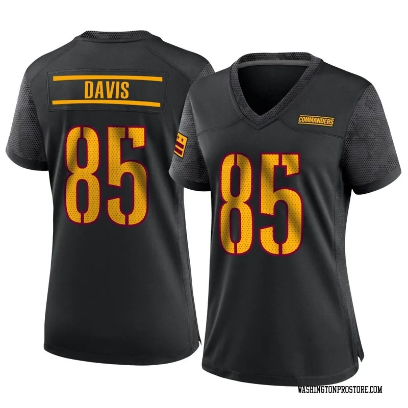 Black Women's Vernon Davis Washington Commanders Game Alternate Jersey