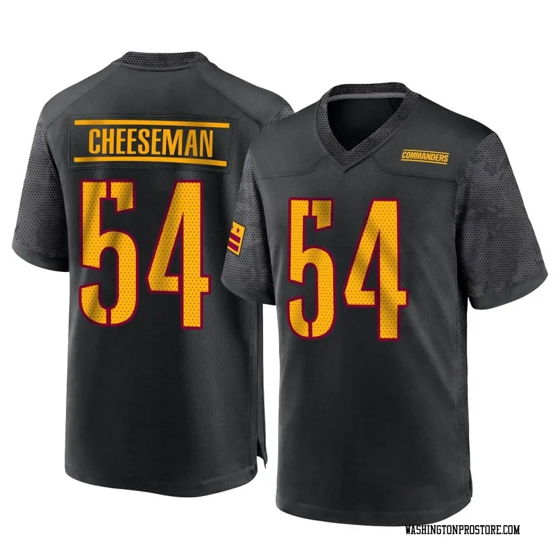 Black Youth Camaron Cheeseman Washington Commanders Game Alternate Jersey