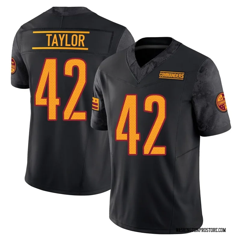 Black Youth Charley Taylor Washington Commanders Limited Vapor F.U.S.E. Jersey