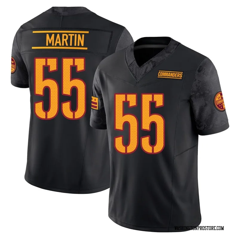 Black Youth Jacob Martin Washington Commanders Limited Vapor F.U.S.E. Jersey