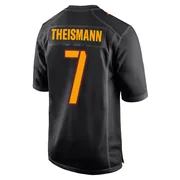 Black Youth Joe Theismann Washington Commanders Game Carbon Fashion Jersey